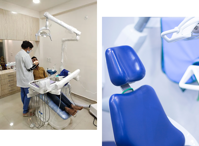 Dental treatment at Bhatnagar Multispeciality Dental Implant Clinic with Dr. Nikita Bhatnagar